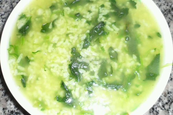 菠菜粥的做法图解6