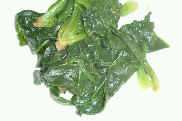 菠菜粥的做法图解4
