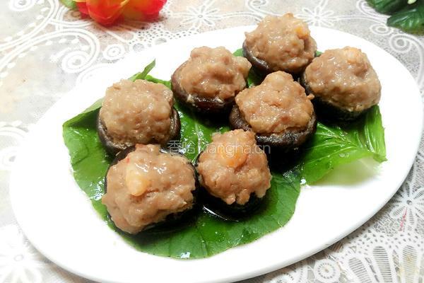 香菇蒸肉饼的做法图解8