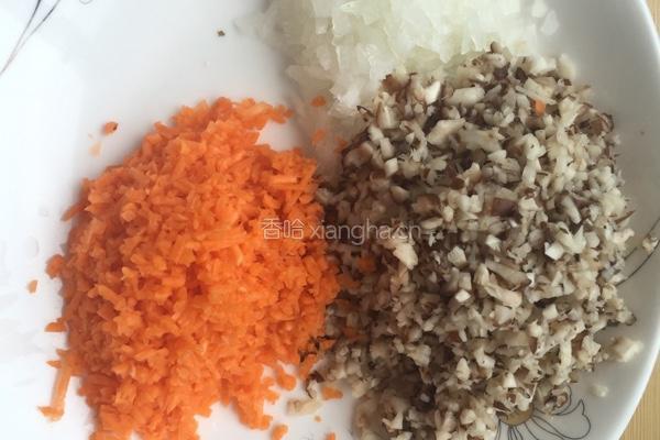 素馅儿干豆腐卷的做法图解2