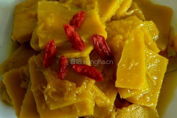 青炒南瓜的做法图解4