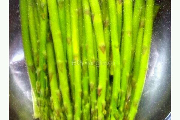 蒜香芦笋的做法图解4