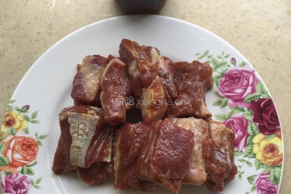 可乐排骨的做法图解1