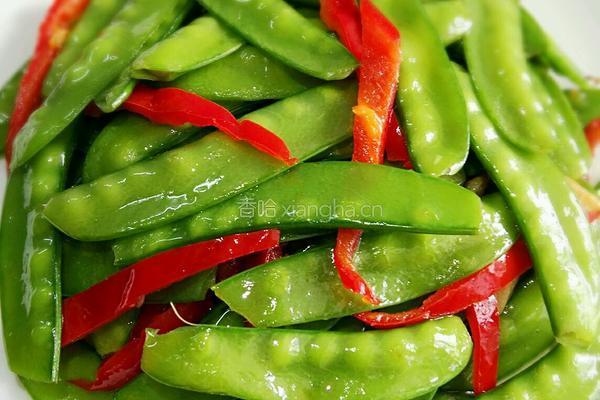 清炒荷兰豆的做法图解7