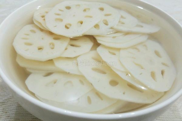 凉拌香辣莲藕的做法图解6