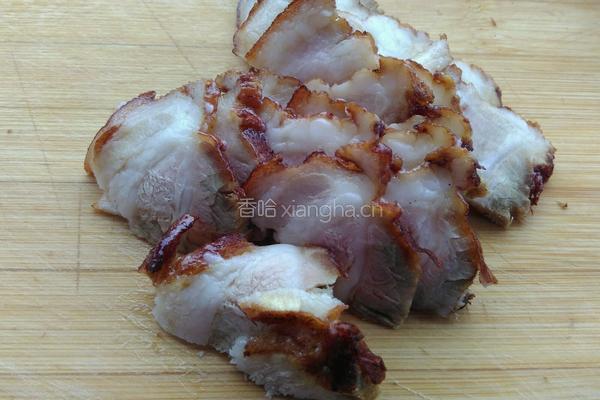 爆炒烧肉甘蓝菜的做法图解5