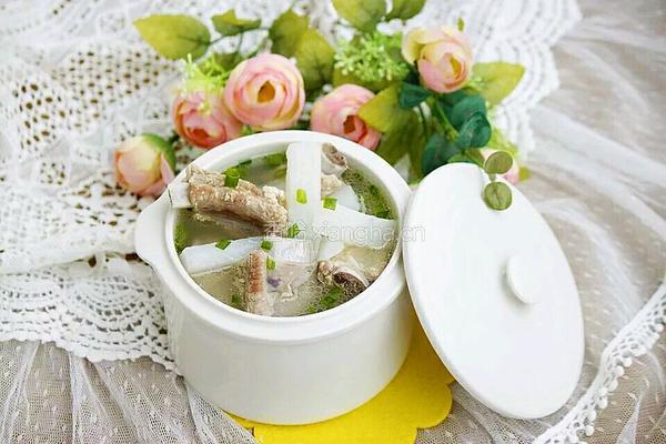 白萝卜排骨汤的做法图解9
