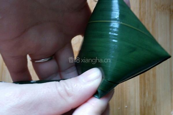 红豆蜜枣粽子的做法图解12