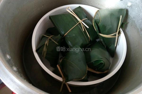 红豆蜜枣粽子的做法图解15