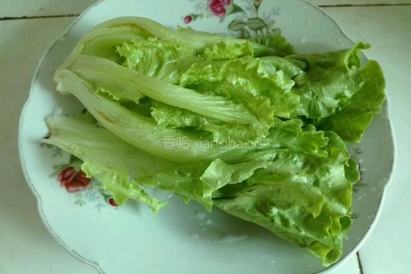 鸡蛋生菜炒米粉的做法图解2