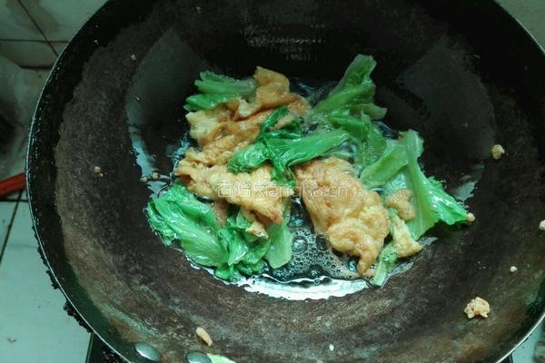 鸡蛋生菜炒米粉的做法图解7