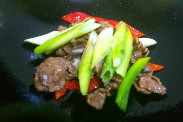 葱爆牛肉的做法图解6