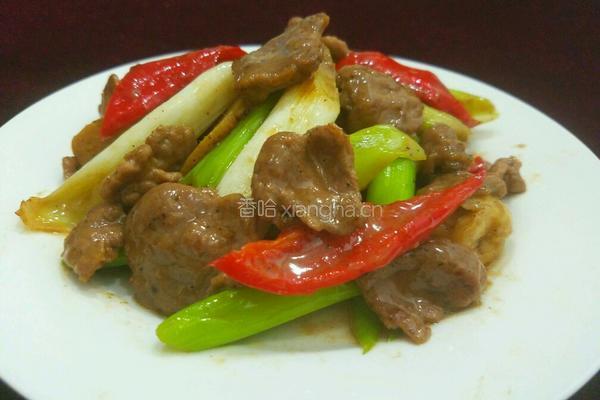 葱爆牛肉的做法图解7