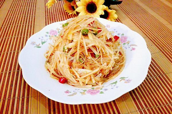 酸辣凉拌土豆丝的做法图解9