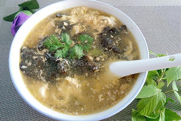木耳鸡蛋汤的做法图解13
