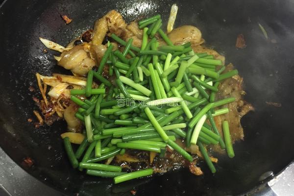 蒜薹回锅肉的做法图解10