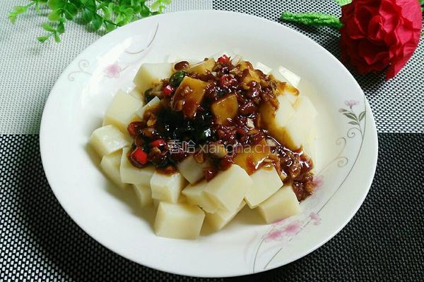 凉拌米豆腐的做法图解6