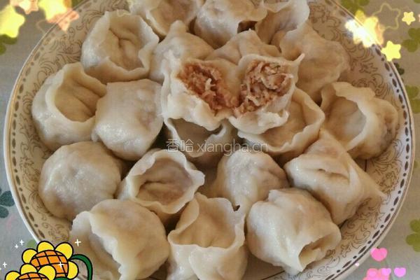 莲藕饺子的做法图解7