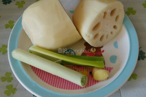 莲藕饺子的做法图解1
