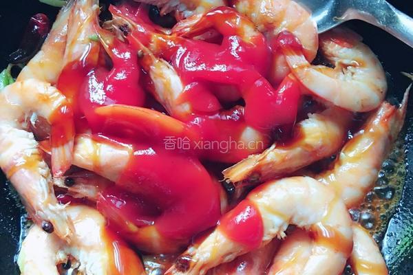 番茄大虾的做法图解7