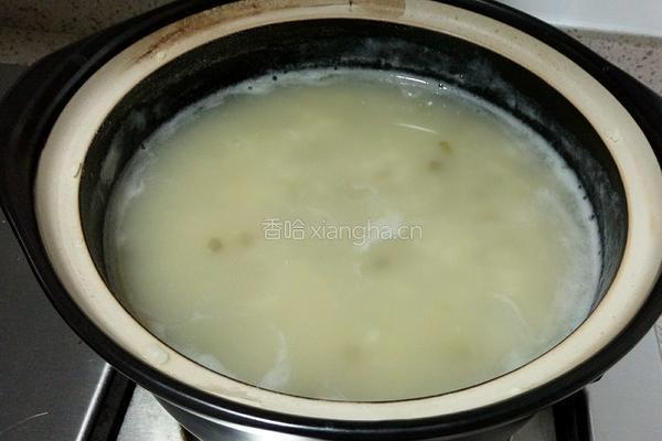 绿豆稀饭的做法图解7