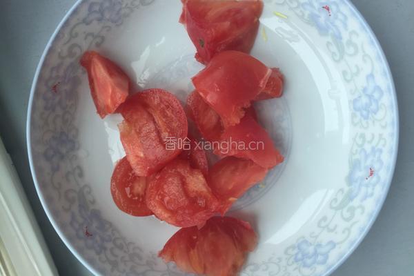 番茄鸡蛋捞面的做法图解5