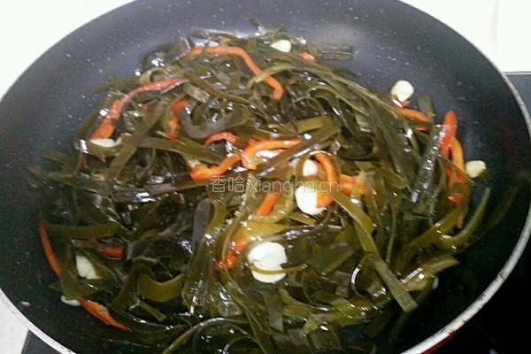 辣炒海带丝的做法图解6