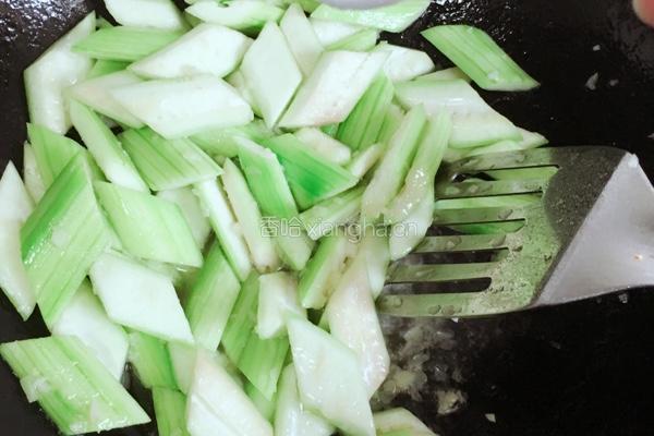 蒜茸炒丝瓜的做法图解14