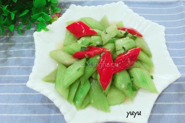 蒜茸炒丝瓜的做法图解16