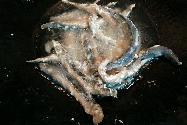 油炸小鱼的做法图解3