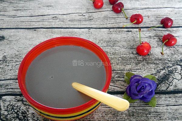 黑芝麻核桃豆浆的做法图解6