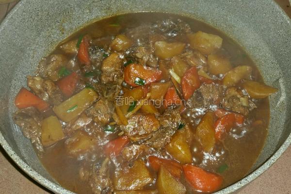 土豆焖排骨的做法图解14