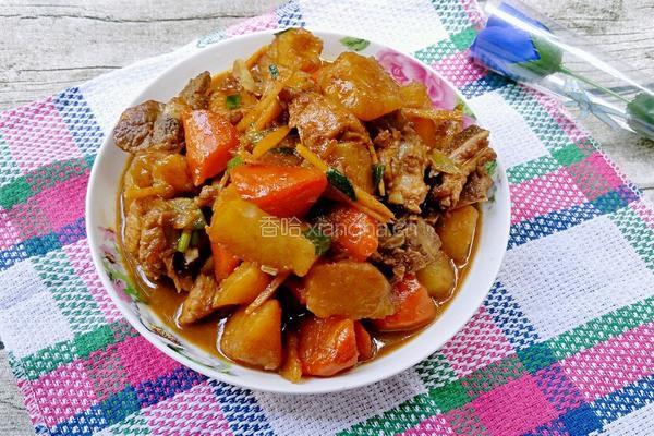 土豆焖排骨的做法图解15