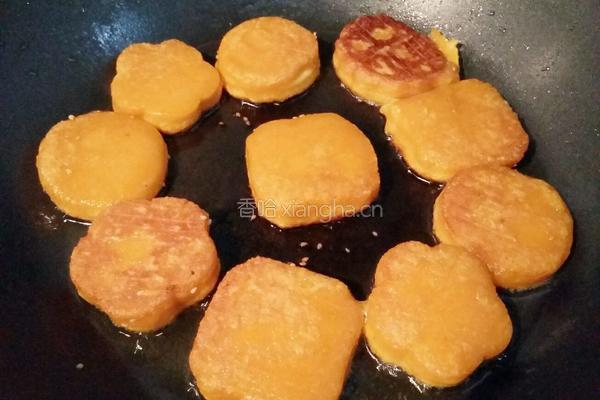 香煎南瓜饼的做法图解10
