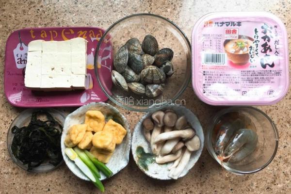 日式味增汤的做法图解1