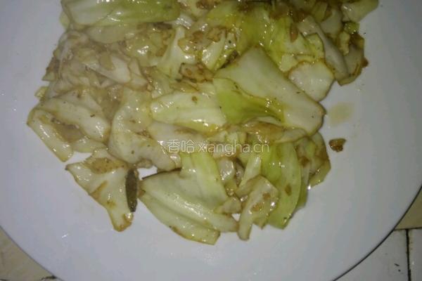 干锅手撕包菜的做法图解5