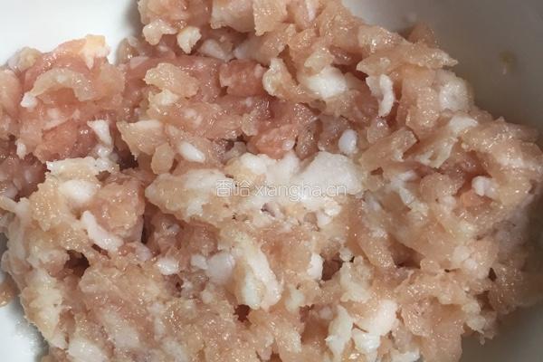肉末豆腐蛋羹的做法图解3