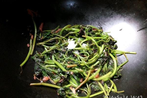 蒜炒紫苋菜的做法图解10
