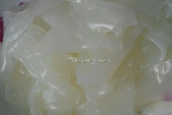 肉炒粉皮的做法图解1