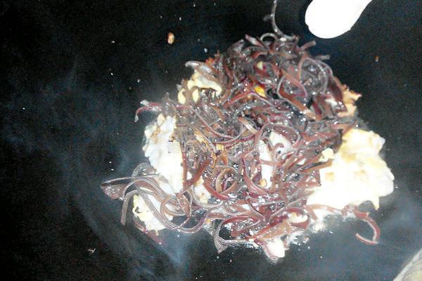鸡蛋炒木耳的做法图解6