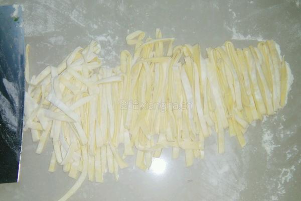 杂酱手工面的做法图解3