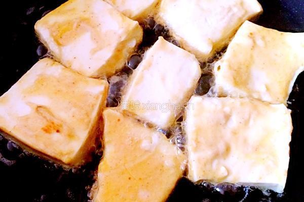 香煎豆腐的做法图解8
