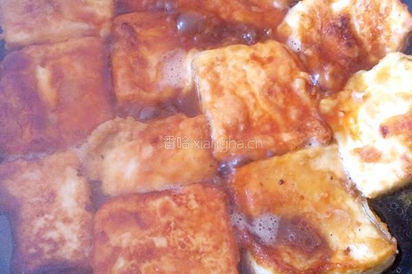 香煎豆腐的做法图解11