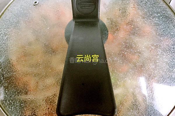 香辣葱姜爆炒嘎巴虾的做法图解7