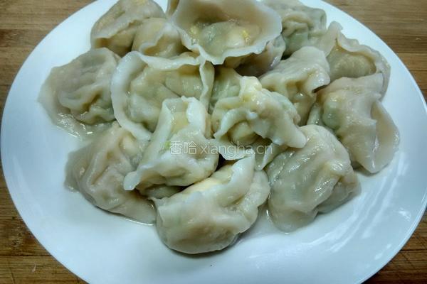 西葫芦鸡蛋虾皮饺子的做法图解14