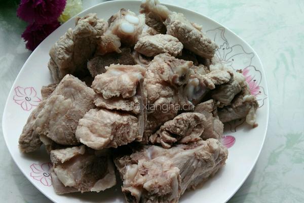 排骨炖海带的做法图解7