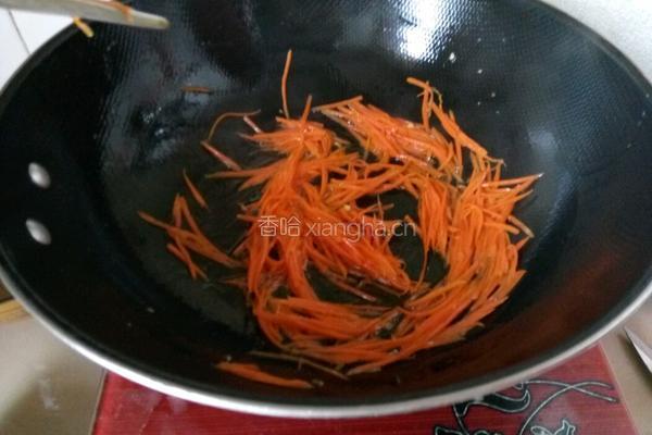 鸡蛋炒粉丝的做法图解6
