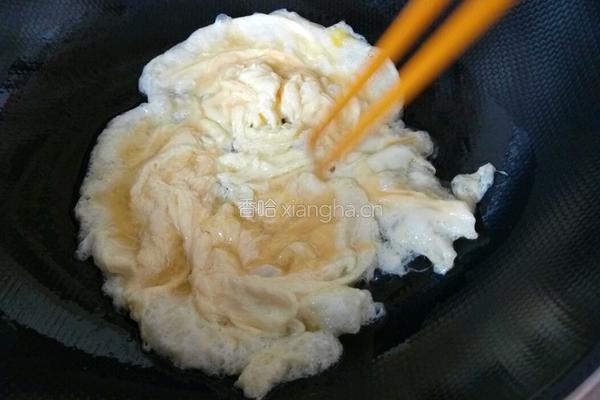 鸡蛋炒粉丝的做法图解5