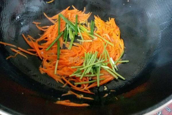 鸡蛋炒粉丝的做法图解7