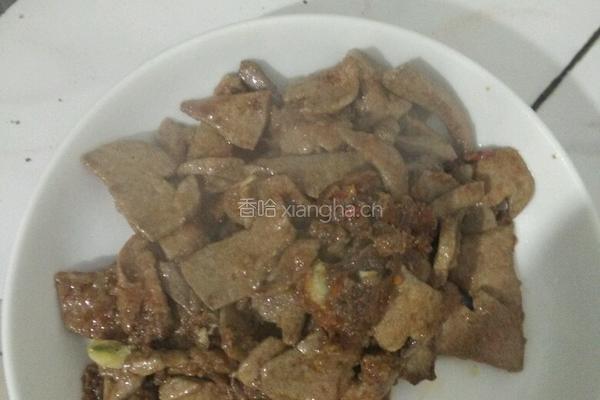 炒猪肝的做法图解5